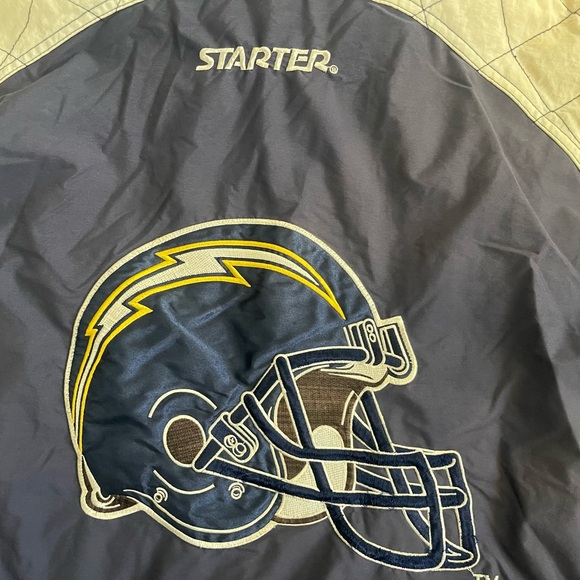 Vintage 90s San Diego Chargers Starter Jacket Men’s Size XL - Picture 4 of 9